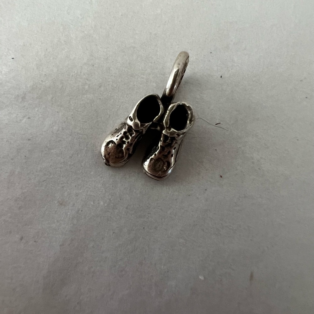 Baby Shoes Charm Sterling 925